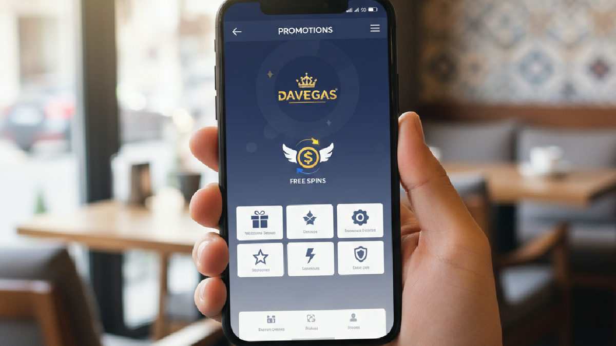 Mobil cihazlardan Davegas casino bonusları sorunsuz yönetimi.