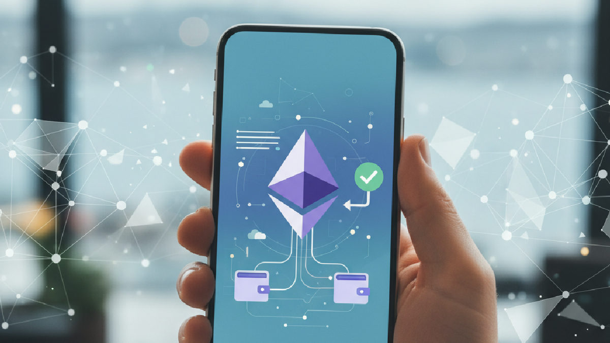 Mobil cihazlar üzerinden Davegas Ethereum işlemlerinin kolaylığı ve hızı.