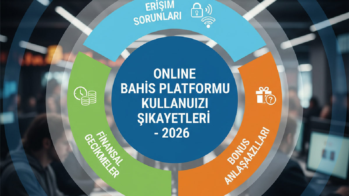 Davegas platformunda 2026 yılında en sık karşılaşılan şikayet türlerinin görsel bir özeti.